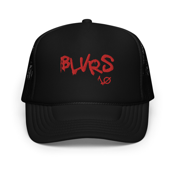 ¡MAYDAY! Blvrs 10 Trucker Hat (Red Variant)