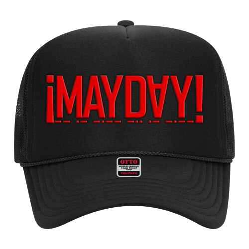 ¡MAYDAY! Logo Trucker Hat (Red Variant)