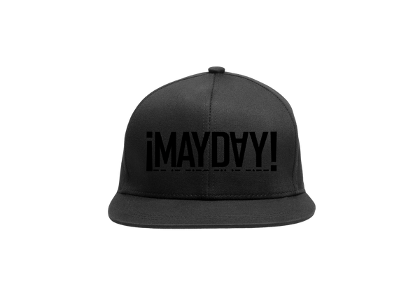 ¡MAYDAY! Black On Black Logo Snapback Pre Order