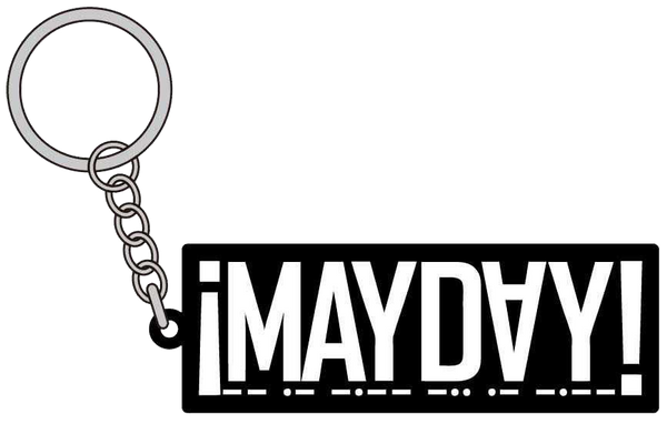 ¡MAYDAY! Logo Keychain